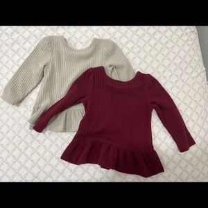 Cat & Jack long sleeve shirts